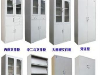 图 办公家具档案柜财务凭证柜资料柜矮柜接受订制钢柜 天津办公用品